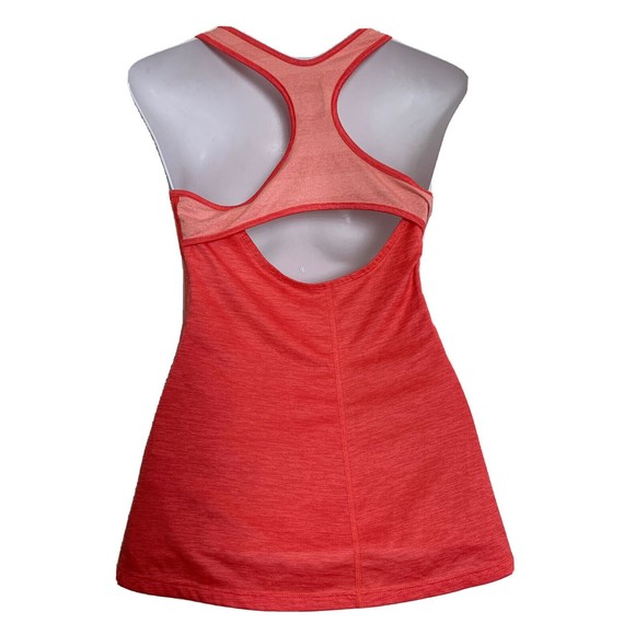 The North Face Women’s L Tank Racerback Workout Active Top Flash dry Orange - Picture 3 of 11